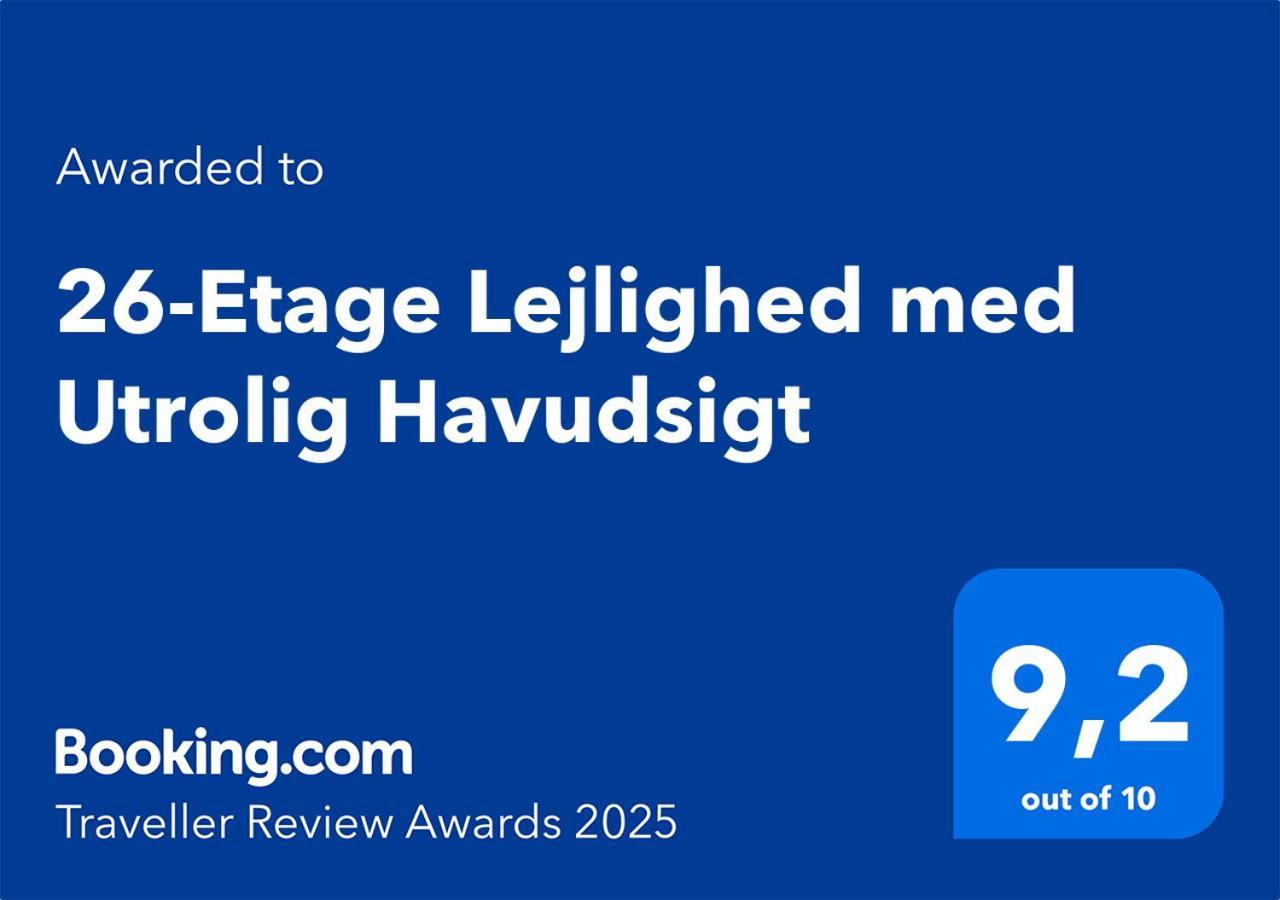 26-Etage Lejlighed Med Utrolig Havudsigt Århus Εξωτερικό φωτογραφία